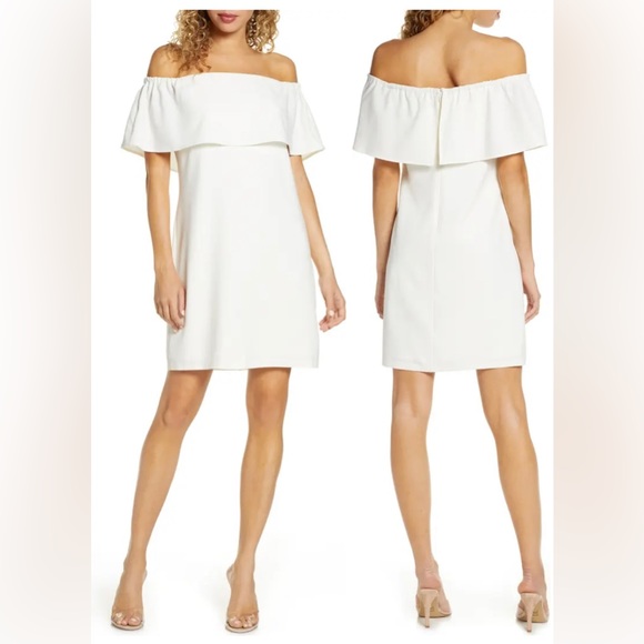 Charles Henry Dresses & Skirts - Charles Henry Off the Shoulder Dress (NWOT)